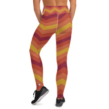 Women's High Waist Zig zag Autumn Leggings Tights Exclusive Leggings Spats Tights Womens Zig zag