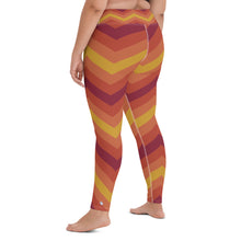 Women's High Waist Zig zag Autumn Leggings Tights Exclusive Leggings Spats Tights Womens Zig zag