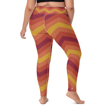 Women's High Waist Zig zag Autumn Leggings Tights Exclusive Leggings Spats Tights Womens Zig zag