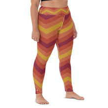 Women's High Waist Zig zag Autumn Leggings Tights Exclusive Leggings Spats Tights Womens Zig zag