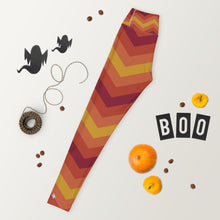 Women's High Waist Zig zag Autumn Leggings Tights Exclusive Leggings Spats Tights Womens Zig zag