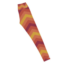 Women's High Waist Zig zag Autumn Leggings Tights Exclusive Leggings Spats Tights Womens Zig zag