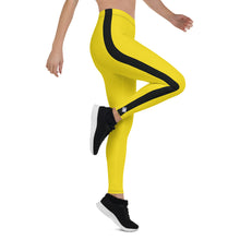 Women's Bruce Lee Inspired Yoga Pants: Perfect for Kill Bill Fans and Jiu Jitsu Practitioners Athletic Leggings Bruce Lee Costume Exclusive flatlock seams Game of Death gym leggings Halloween high-waisted fit Kill Bill Leggings moisture-wicking fabric Running Spats Tights women's workout pants Womens