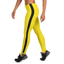 Women's Bruce Lee Inspired Yoga Pants: Perfect for Kill Bill Fans and Jiu Jitsu Practitioners Athletic Leggings Bruce Lee Costume Exclusive flatlock seams Game of Death gym leggings Halloween high-waisted fit Kill Bill Leggings moisture-wicking fabric Running Spats Tights women's workout pants Womens