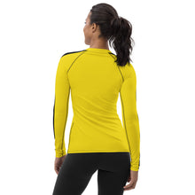 Women's Bruce Lee Game of Death and Kill Bill Inspired Long Sleeve Rash Guard: Perfect for BJJ, MMA, and Other Training Activities Bruce Lee Costume Exclusive Game of Death Halloween Kill Bill Long Sleeve Rash Guard Tights Womens