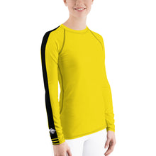 Women's Bruce Lee Game of Death and Kill Bill Inspired Long Sleeve Rash Guard: Perfect for BJJ, MMA, and Other Training Activities Bruce Lee Costume Exclusive Game of Death Halloween Kill Bill Long Sleeve Rash Guard Tights Womens