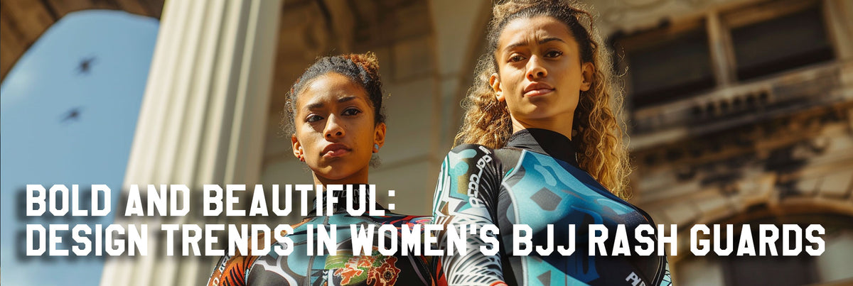 Bold and Beautiful: Design Trends in Women's BJJ Rash Guards – Soldier ...