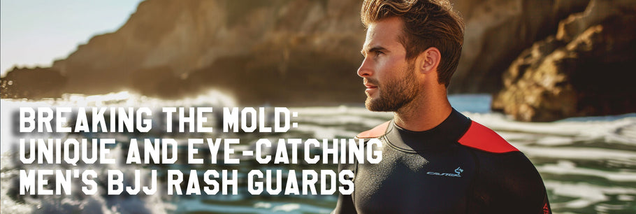 Breaking the Mold: Unique and Eye-Catching Men's BJJ Rash Guards
