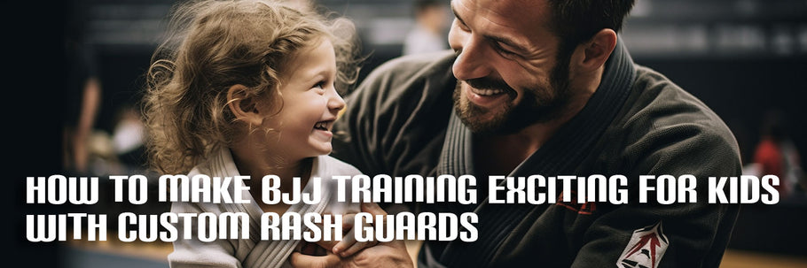 How to Make BJJ Training Exciting for Kids with Custom Rash Guards
