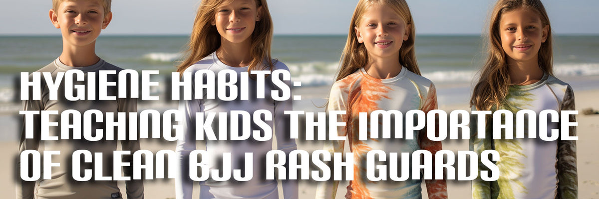 Hygiene Habits: Teaching Kids the Importance of Clean BJJ Rash Guards ...