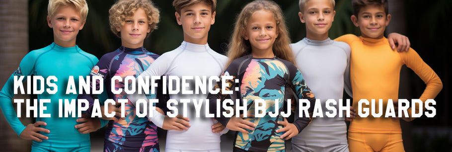 Kids and Confidence: The Impact of Stylish BJJ Rash Guards