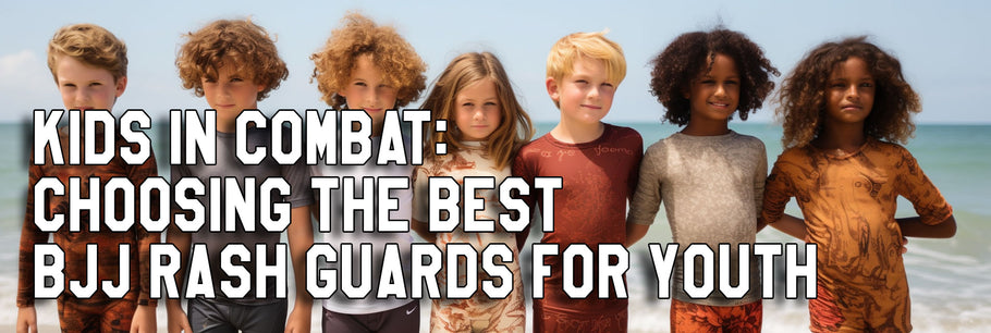 Kids in Combat: Choosing the Best BJJ Rash Guards for Youth