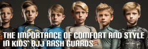The Importance of Comfort and Style in Kids' BJJ Rash Guards
