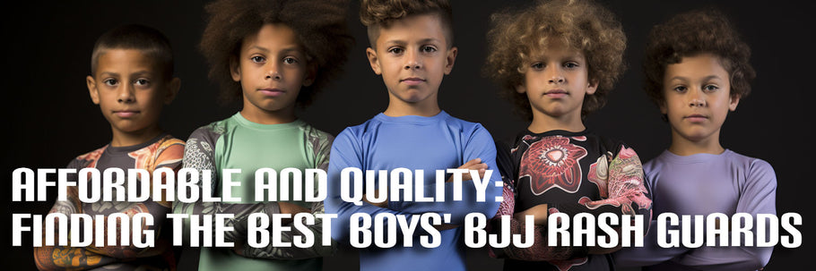 Affordable and Quality: Finding the Best Boys' BJJ Rash Guards