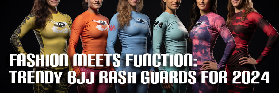 Fashion Meets Function: Trendy BJJ Rash Guards for 2024