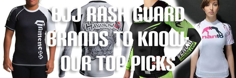 BJJ Rash Guard Brands to Know: Our Top Picks