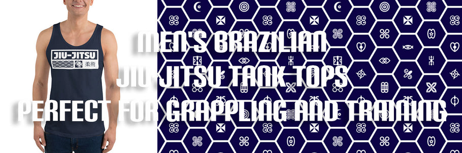 Men's Brazilian Jiu-Jitsu Tank Tops - Perfect for Grappling and Training