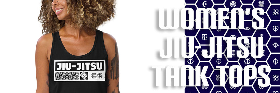Unleash Your Potential with Women's Comfortable and Breathable Jiu-Jitsu Cotton Tank Tops