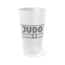 Judo Cheers: Elevate Your Drink with Stylish Martial Arts Glassware, 16oz
