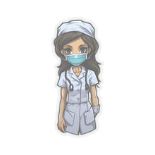 Zombie Chic: Halloween Nurse Stickers for Spine-Tingling Decor - Soldier Complex