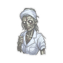 Zombie Nurse Vibes: Spooky Halloween Stickers for Horror Lovers - Soldier Complex