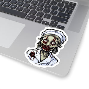 Nurse of the Undead: Halloween Zombie Nurse Stickers for All Ages - Soldier Complex