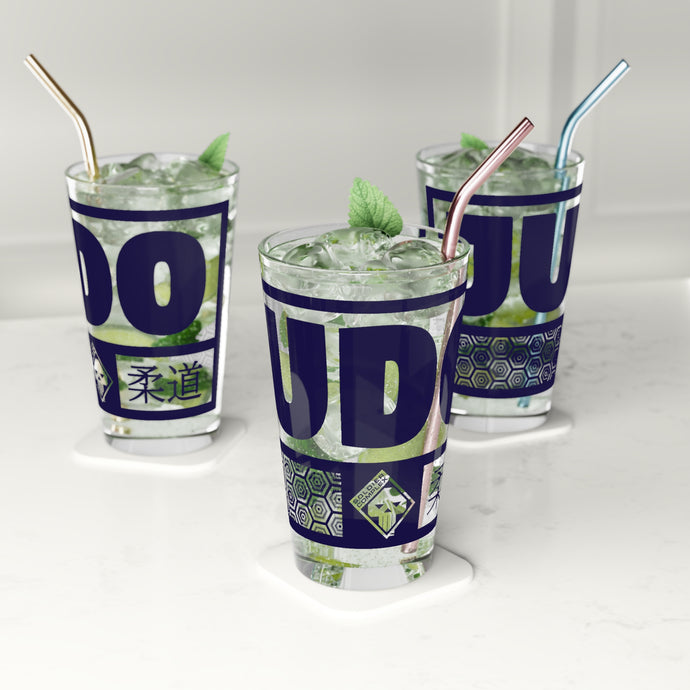 Victory Vessel: Celebrate Triumphs with Judo-Inspired Collectible Glassware, 16oz Assembled in the USA Assembled in USA Dining Drink Drinks Exclusive Festive Glass Glassware Home & Living Judo Kitchen Made in the USA Made in USA Seasonal Picks