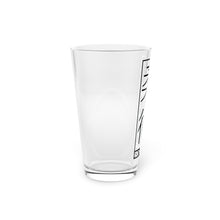Grappling Elegance: Premium Jiu-Jitsu Pint Glass for Connoisseurs, 16oz