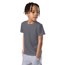Everyday Comfort: Boys' Short Sleeve Solid Color Rash Guard - Charcoal Boys Exclusive Kids Rash Guard Running Short Sleeve Solid Color Swimwear