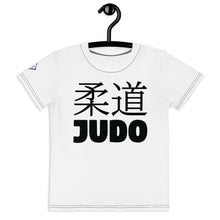 Active and Stylish: Boy's Short Sleeve Classic Judo Rash Guard - Snow Boys Exclusive Judo Kids Rash Guard Short Sleeve