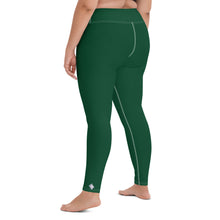 Active Lifestyle: Solid Color Leggings for Her Workout - Sherwood Forest