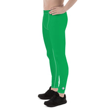 Active Lifestyle: Solid Color Leggings for His Workout - Jade Exclusive Leggings Mens Pants Solid Color trousers