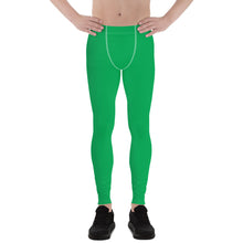 Active Lifestyle: Solid Color Leggings for His Workout - Jade