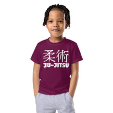 Adventure-Ready: Boy's Short Sleeve Classic Jiu-Jitsu Rash Guard - Tyrian Purple Boys Exclusive Jiu-Jitsu Kids Rash Guard Short Sleeve