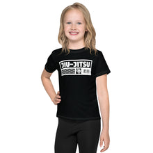 Stylish Sun Defense: Girl's Short Sleeve Jiu-Jitsu Rash Guard - Noir Exclusive Girls Jiu-Jitsu Kids Rash Guard Short Sleeve