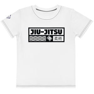 Fashionable Active Gear: Girl's Short Sleeve Jiu-Jitsu Rash Guard - Snow Exclusive Girls Jiu-Jitsu Kids Rash Guard Short Sleeve