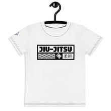 Fashionable Active Gear: Girl's Short Sleeve Jiu-Jitsu Rash Guard - Snow Exclusive Girls Jiu-Jitsu Kids Rash Guard Short Sleeve