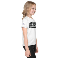 Fashionable Active Gear: Girl's Short Sleeve Jiu-Jitsu Rash Guard - Snow Exclusive Girls Jiu-Jitsu Kids Rash Guard Short Sleeve