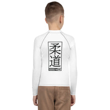 Boys Long Sleeve Judo Training Shirt – Youth Compression Rash Guard - Snow Boys Exclusive Judo Long Sleeve Rash Guard Youth