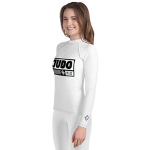 Girls Long Sleeve Judo Training Shirt – Youth Compression Rash Guard - Snow Exclusive Girls Judo Long Sleeve Rash Guard Youth