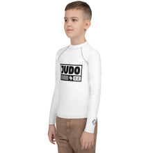 Boys Long Sleeve Judo Training Shirt – Youth Compression Rash Guard - Snow Boys Exclusive Judo Long Sleeve Rash Guard Youth