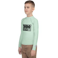 Boys Long Sleeve Judo Rash Guard – Premium Youth Martial Arts Training Shirt - Surf Crest Alt Boys Exclusive Judo Long Sleeve Rash Guard Youth