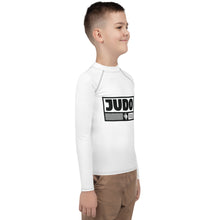 Boys Long Sleeve Judo Training Shirt – Youth Compression Rash Guard - Snow Boys Exclusive Judo Long Sleeve Rash Guard Youth