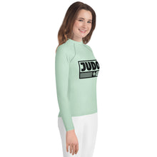 Girls Long Sleeve Judo Rash Guard – Premium Youth Martial Arts Training Shirt - Surf Crest Alt Exclusive Girls Judo Long Sleeve Rash Guard Youth