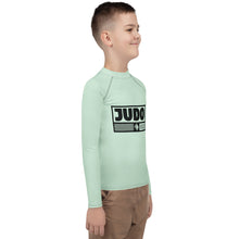 Boys Long Sleeve Judo Rash Guard – Premium Youth Martial Arts Training Shirt - Surf Crest Alt Boys Exclusive Judo Long Sleeve Rash Guard Youth