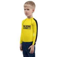 Awaken the Warrior Within: Boys' Bruce Lee Rash Guard - Jiu-Jitsu 020 Boys Bruce Lee Exclusive Jiu-Jitsu Kids Long Sleeve Rash Guard