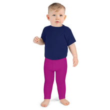 Bold Moves: Boys' Solid Color Athletic Leggings - Vivid Purple