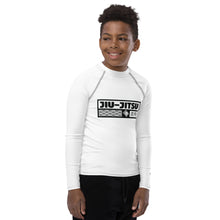 Boys Long Sleeve Compression Rash Guard – Brazilian Jiu-Jitsu Apparel - Snow