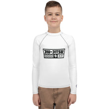 Boys Long Sleeve Compression Rash Guard – Brazilian Jiu-Jitsu Apparel - Snow
