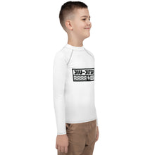 Boys Long Sleeve Compression Rash Guard – Brazilian Jiu-Jitsu Apparel - Snow